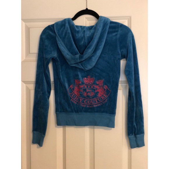 COPY - Ultra Luxe Velour Juicy Couture Jacket - Picture 1 of 4